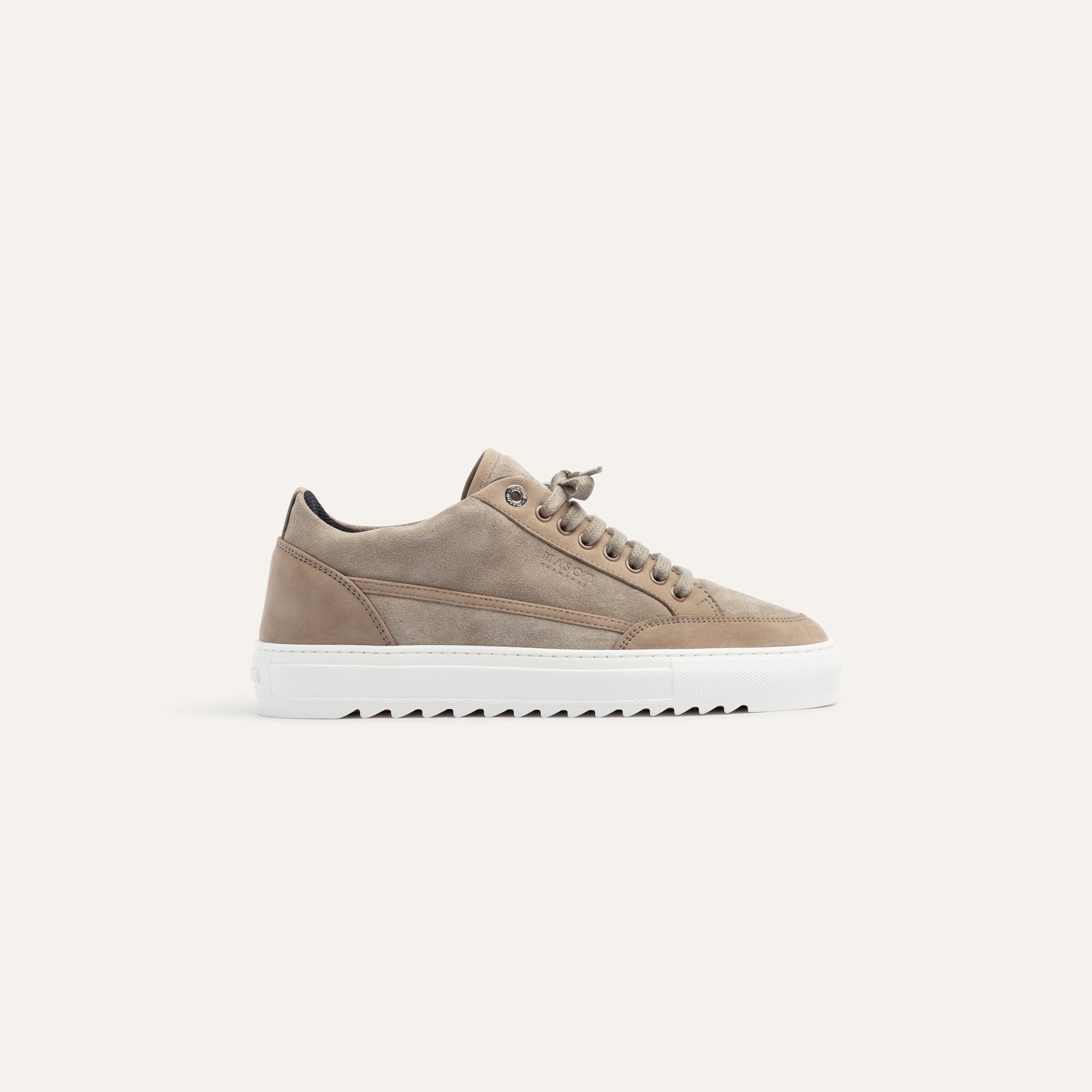 Beige Tia Suede Trainer Men Women Mason Garments