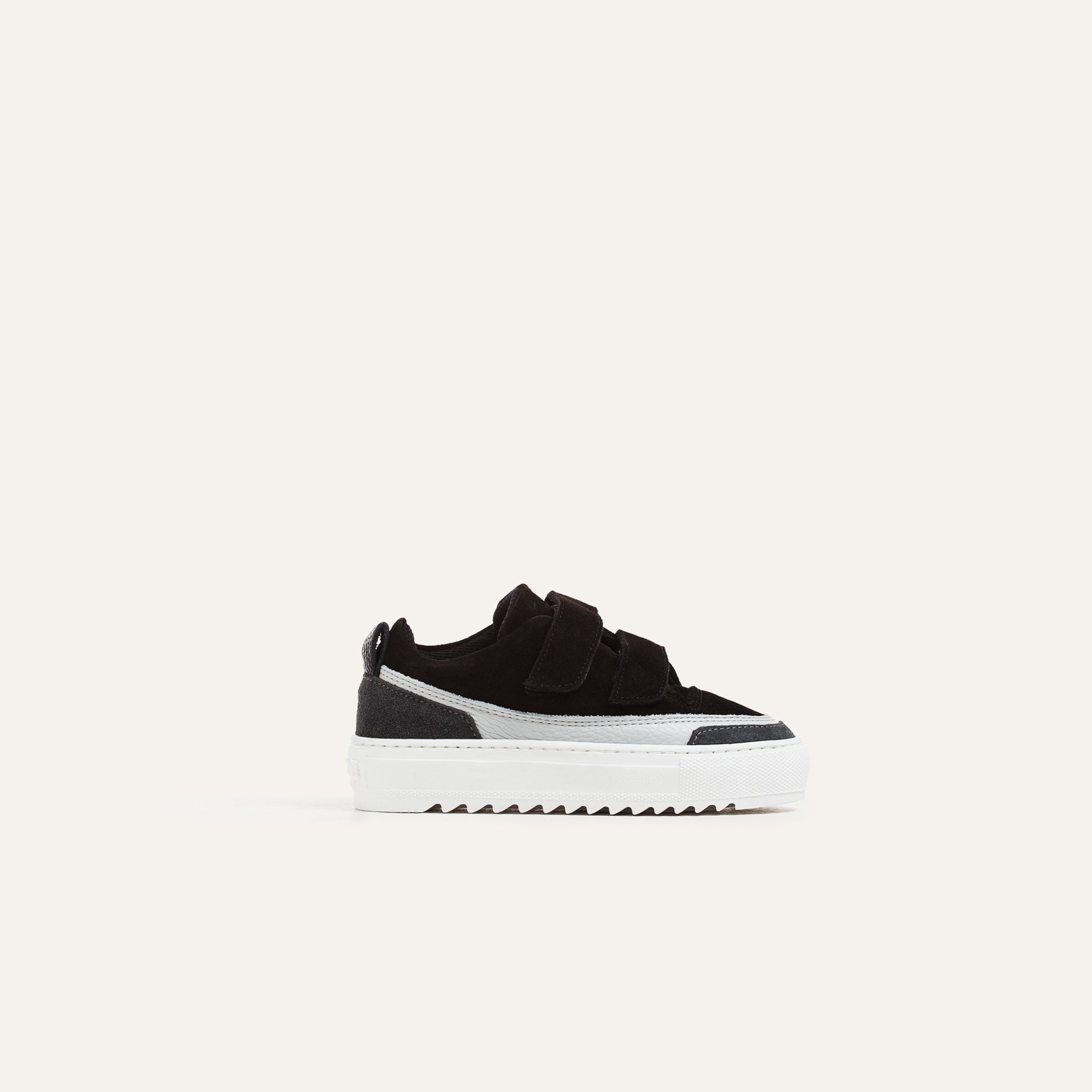 Kids Firenze Velcro Black - Mason Garments