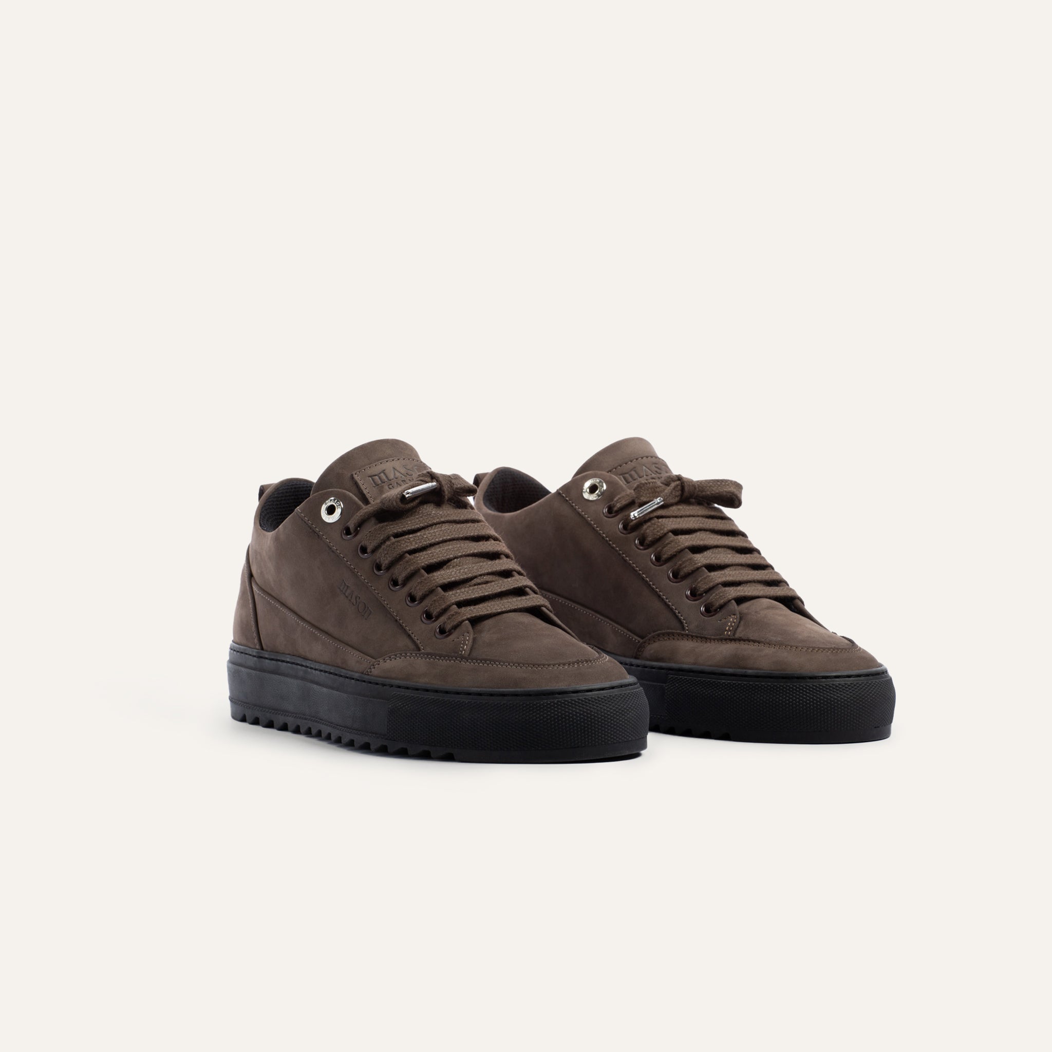 Brown Nubuck Tia Trainers Men Women Mason Garments